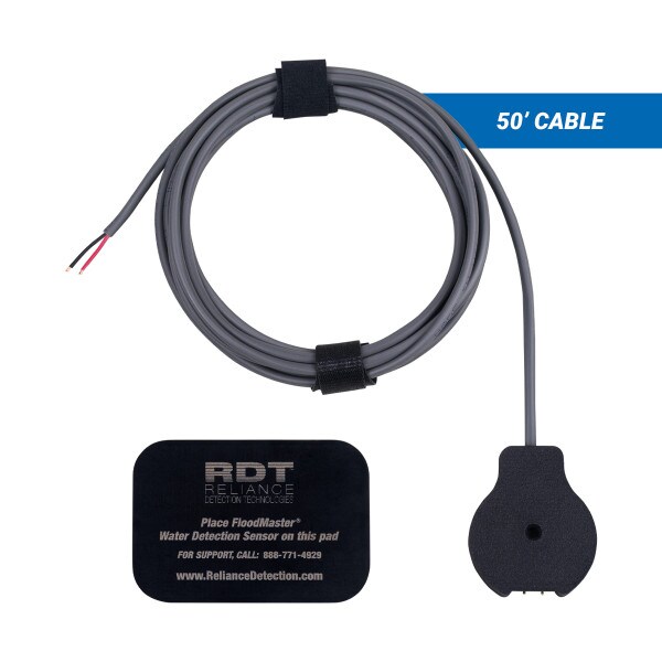 Wired Water Sensor with 50-foot Cable