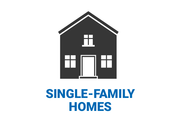 Leak detection for single-familiy homes