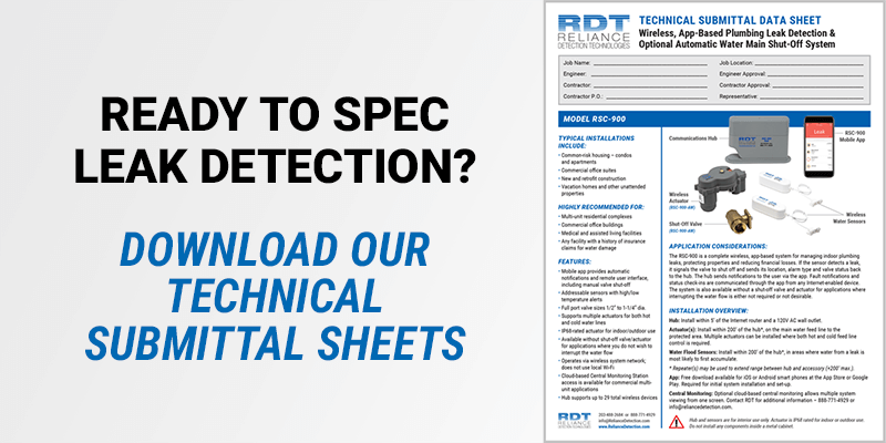 Download technical submittal sheets